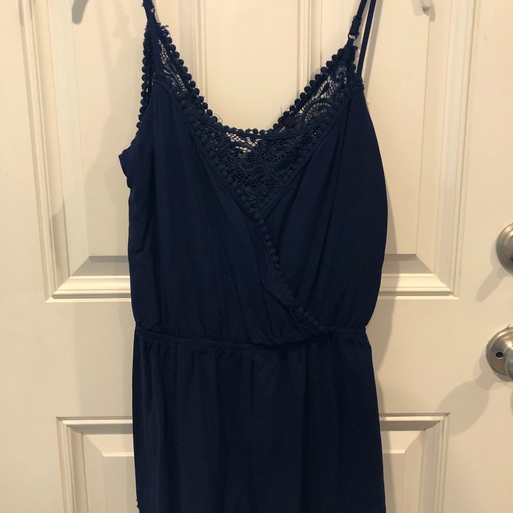Forever 21 Navy Blue Romper